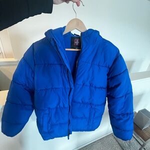 Blue Kids Puffer Jacket